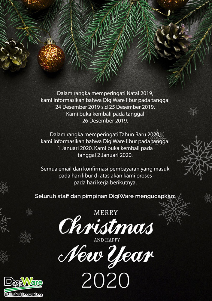 Info libur Natal 2019 dan Tahun Baru 2020