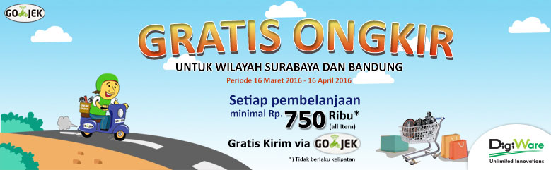 FREE ONGKIR GO-JEK