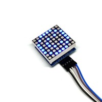 MAX7219 LED Dot Matrix Module 8x8 Blue