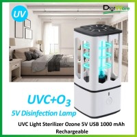 UVC Light Sterilizer Ozone 5V USB 1000 mAh Rechargeable