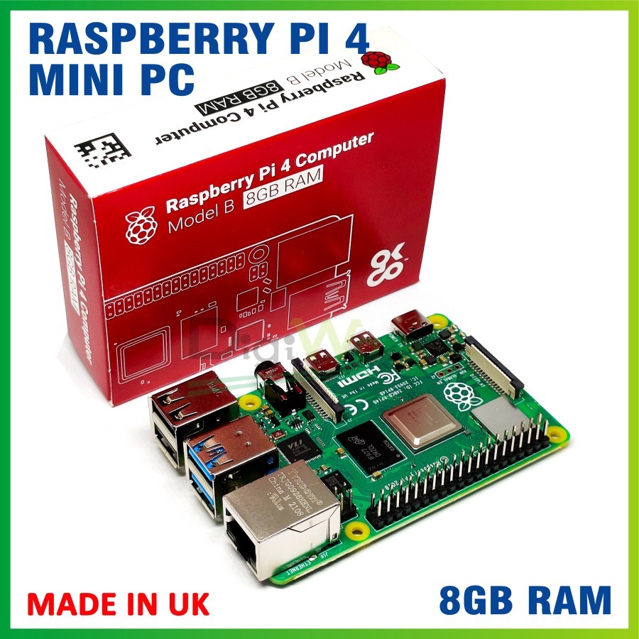 Raspberry Pi 4 Model B 8GB RAM - Digiware Store