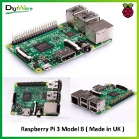 Raspberry Pi 3 Model B (UK Board)