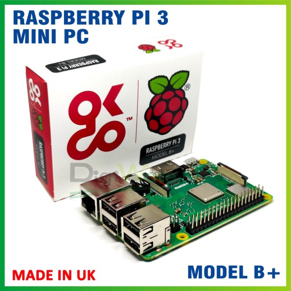Raspberry Pi 3 Model B / B+  Made in UK / PRC Original - Digiware