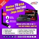 Set Top Box TV Digital DVB T2 Matrix Garuda Original Garansi - RCA Dongle