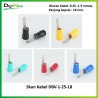 Skun Kabel DBV-1.25-18 Kuning
