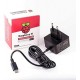 Raspberry Pi 4 Model B Official PSU, USB-C, 5.1V, 3A, EU Plug, Black
