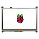 LCD 5 inch Resistive Touch Screen 800x480 HDMI Low Power Raspberry Pi