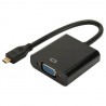 Micro HDMI to VGA Converter Cable