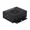 Mini-Computer Based on Raspberry Pi Compute Module 4 (Not Included) Mini IO Board Full Ver Metal Case with Cooling Fan