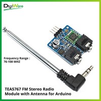TEA5767 FM Stereo Radio Module with Antenna for Arduino