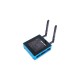 Jetson SUB Mini PC-Blue with Jetson Xavier NX Module Aluminium Case with Cooling Fan 128GB SSD WiFi Antennas