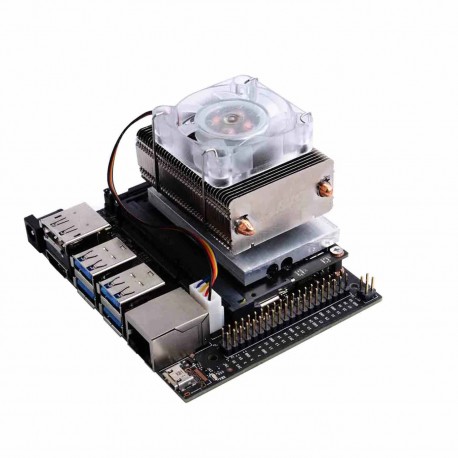 ICE Tower CPU Cooling Fan with RGB LED for NVIDIA Jetson Nano