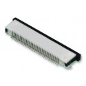 FFC and FPC Connectors 40P R/A SMT ZIF BOTTOM CONTACT