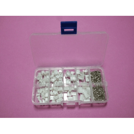 60 sets Kit in Box 2p 3p 4p 5 pin 2.0mm Pitch Terminal Housing Right Angle Pin Header Connector Wire Connectors Adaptor PH Kits