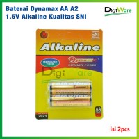 Baterai Dynamax AA A2 1.5V Alkaline Kualitas SNI