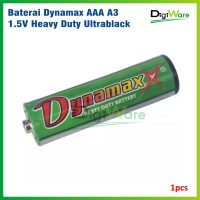 Baterai Dynamax AAA A3 1.5V Heavy Duty Ultrablack