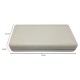 Project Box Enclosure Cream with Battery Compartment 133x68x24mm