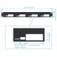 Raspberry Pi 4 Rack Kit 1U 19" Rackmount up to 4 units