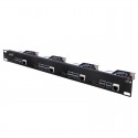 Raspberry Pi 4 Rack Kit 1U 19 inch Rackmount up to 4 units