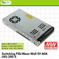 Switching PSU Mean Well LRS-350-5 5V 60A
