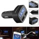 Multifunction Car Charger 4 in 1 Dual USB LED Display