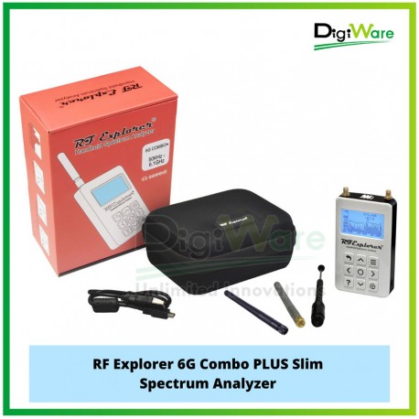 RF Explorer 6G Combo PLUS Slim Spectrum Analyzer