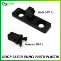 Door lock male part for DT-1 black (DTA-1)