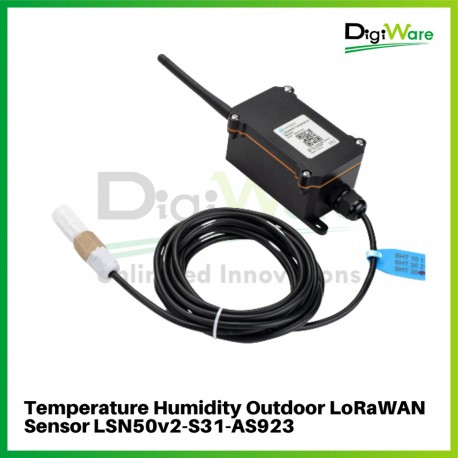 Temperature Humidity Outdoor LoRaWAN Sensor LSN50v2-S31-AS923