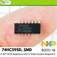 74HC595D, SMD SO16 (NXP)
