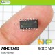 74HCT74D, SMD SOIC 14 3.90mm