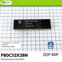 P80C32X2BN, 40-DIP