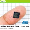 AT89C5131A-PUTUM QFN32