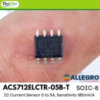 ACS712ELCTR-05B-T IC Current Sensor 5A