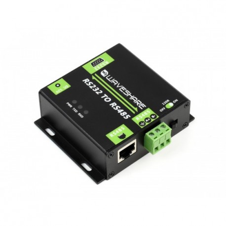 Industrial Grade Isolated RS232 TO RS485 Converter - EU Power Plug