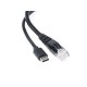 Industrial Gigabit PoE Splitter Metal Case Protection 5V 2.5A Type C Out