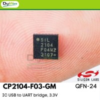 CP2104-F03-GM ( I/O Controller Interface IC USB to UART bridge 3.3 V)