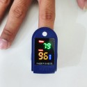 Fingertip pulse oxymeter Fingertip oximeter SpO2 LED Full Colour LK87