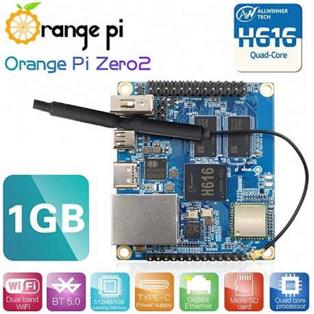 Orange Pi Zero 2 1GB Mini PC