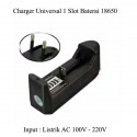 Charger Universal untuk Baterai 18650 Li-ion Battery