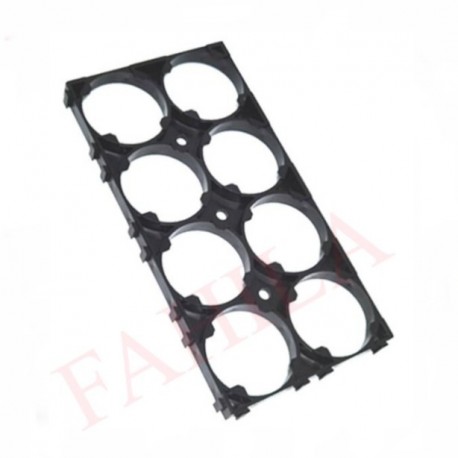 Battery Holder LiFePO4 32650 32700 Holder 2x4 Lubang