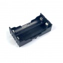 Battery Holder 18650 2 Slot Plat Lempeng