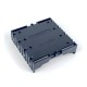 Battery Holder 18650 4 Slot Plat Lempeng
