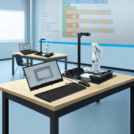 Robot Kit Bundle for Lab mechArm 270 Pi AI Kit 2023 Keyboard Mouse Display