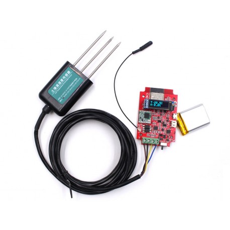 LoRa Industrial Grade Soil Remote Monitor 915MHz Humidity Temperature PH Nitrogen Phosphorus Kalium/Potassium NPK
