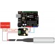 Industrial Stainless Steel Submersible Pressure Level Sensor 0-5m Gravity
