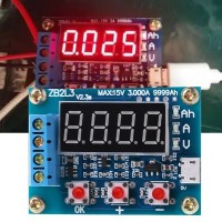 Zhiyu Battery Capacity Meter Discharge Tester 1.5-12V for 18650 Li-Ion