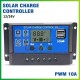 Solar Charge Controller PWM 10A Cell Pengisi Daya Panel Surya 12V 24V