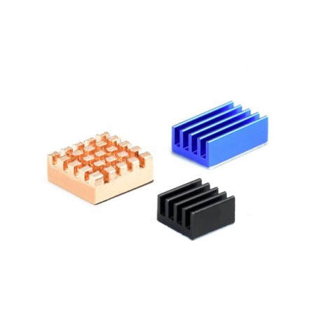 Colorful Heat Sink Set for Raspberry Pi 4B/3B+