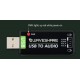 USB Sound Card Driver-Free for Raspberry Pi Jetson Nano