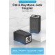 Vention IPVB0 Adapter Barrel Konektor RJ45 Cat 6 Female to Female